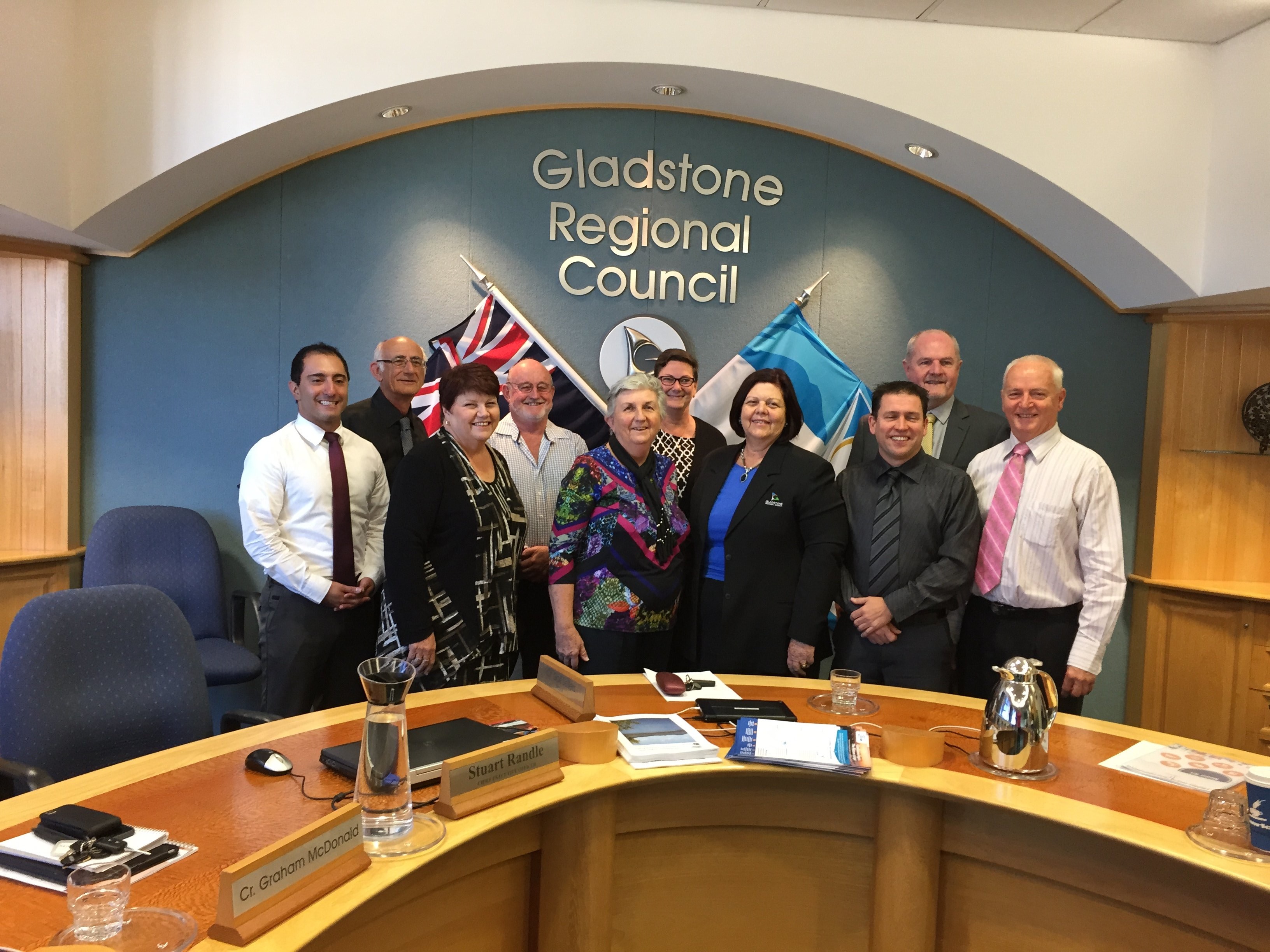 Mary-Ann Smith got a photo with Councillors PJ Sobhanian, Ren Lanzon, Maxine Brushe, Graham McDonald, Karen Porter, Gail Sellers, Matt Burnett, Rick Hansen and Col Chapman. Mary-Ann Smith got a photo with Councillors PJ Sobhanian, Ren Lanzon, Maxine Brushe, Graham McDonald, Karen Porter, Gail Sellers, Matt Burnett, Rick Hansen and Col Chapman.
