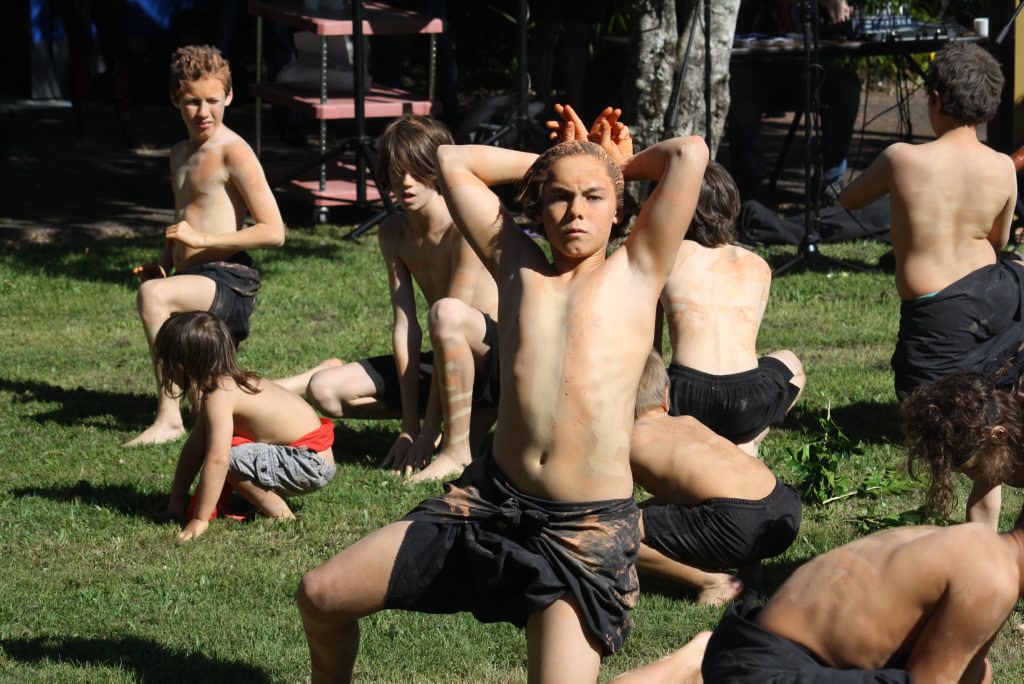 NAIDOC WEEK: Dead Dancers Bo Browning performing at the Flag Raising Ceremony. Photo Contributed NAIDOC WEEK: Dead Dancers Bo Browning performing at the Flag Raising Ceremony. Photo Contributed