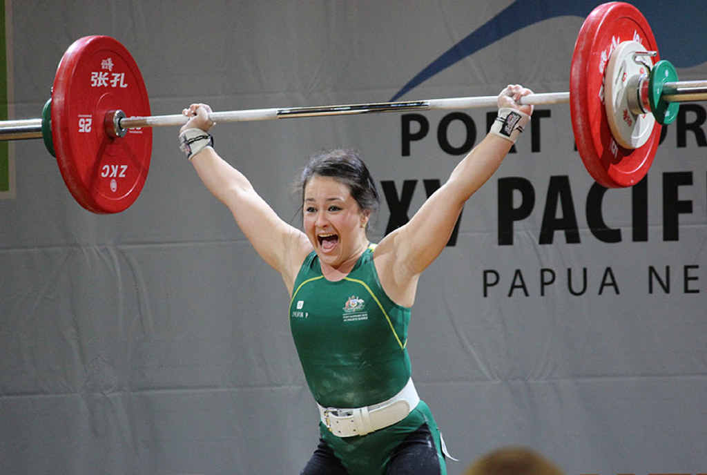 STRONG PERFORMANCE: Ipswich weightlifter Erika Ropati-Frost lifts her way to a gold medal at the Pacific Games in Papua New Guinea. STRONG PERFORMANCE: Ipswich weightlifter Erika Ropati-Frost lifts her way to a gold medal at the Pacific Games in Papua New Guinea.
