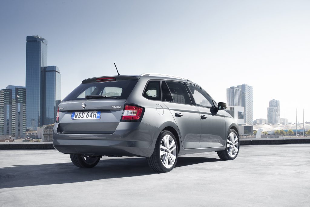 BIG PACKAGE: Fabia Wagon option gives a mighty 505-litres of boot space: more than a Mazda CX-5 medium SUV and the same as a Mazda6 Wagon. BIG PACKAGE: Fabia Wagon option gives a mighty 505-litres of boot space: more than a Mazda CX-5 medium SUV and the same as a Mazda6 Wagon.
