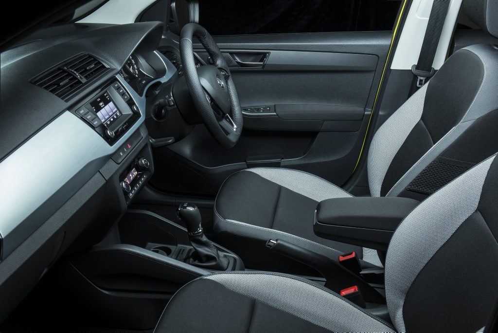 PLAIN AND SIMPLE: Cabin is functional if a bit plain and hard plastics feature, but it is well laid out and high on infotainment. PLAIN AND SIMPLE: Cabin is functional if a bit plain and hard plastics feature, but it is well laid out and high on infotainment.
