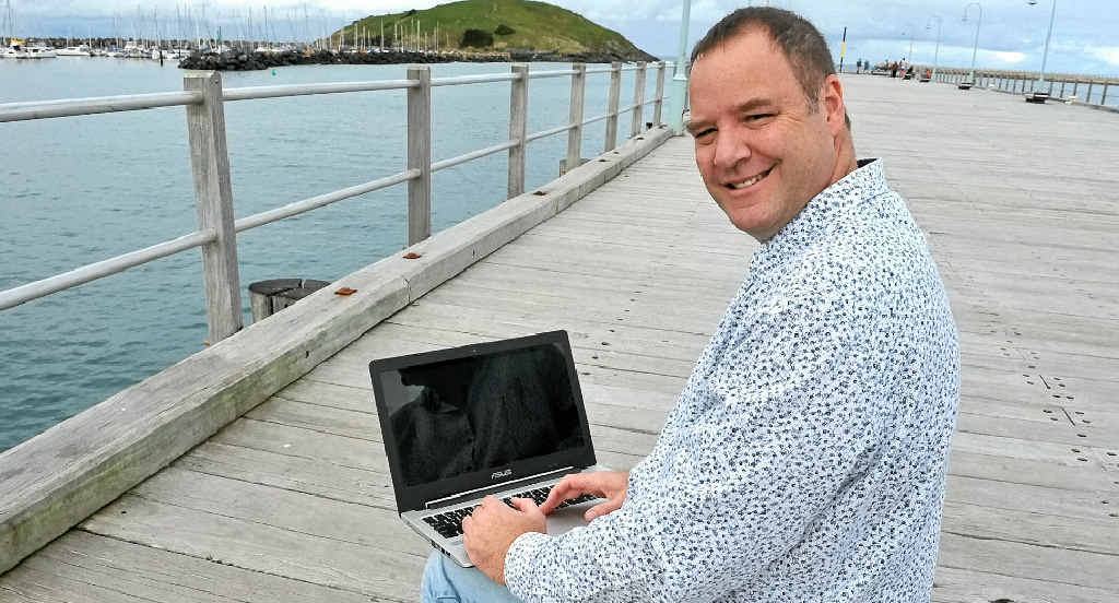 INNOVATIVE: Taking the technological world by storm is managing director of The Boiler Room Mark Hocker. INNOVATIVE: Taking the technological world by storm is managing director of The Boiler Room Mark Hocker.