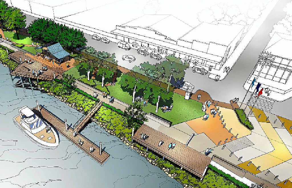 An artist’s impression in October, 2015 of how the revamped McLachlan Park could look. Clarence Valley Council has voted simplified McLachlan Park development guidelines that doesn't include some of the 'fancy' improvements such as boardwalks and sandstone walls. An artist’s impression in October, 2015 of how the revamped McLachlan Park could look. Clarence Valley Council has voted simplified McLachlan Park development guidelines that doesn't include some of the 'fancy' improvements such as boardwalks and sandstone walls.
