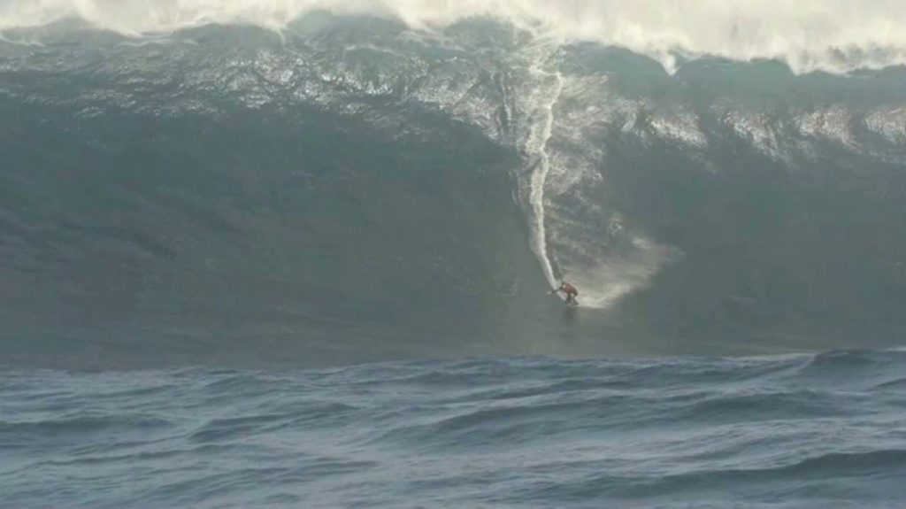 WILD RIDE: Local surfer Justin Holland heard a WILD RIDE: Local surfer Justin Holland heard a