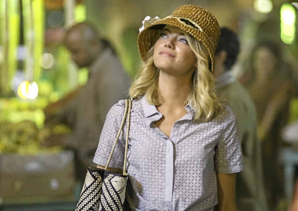 FORCE OF NATURE: Emma Stone in a scene from the movie Aloha. FORCE OF NATURE: Emma Stone in a scene from the movie Aloha.