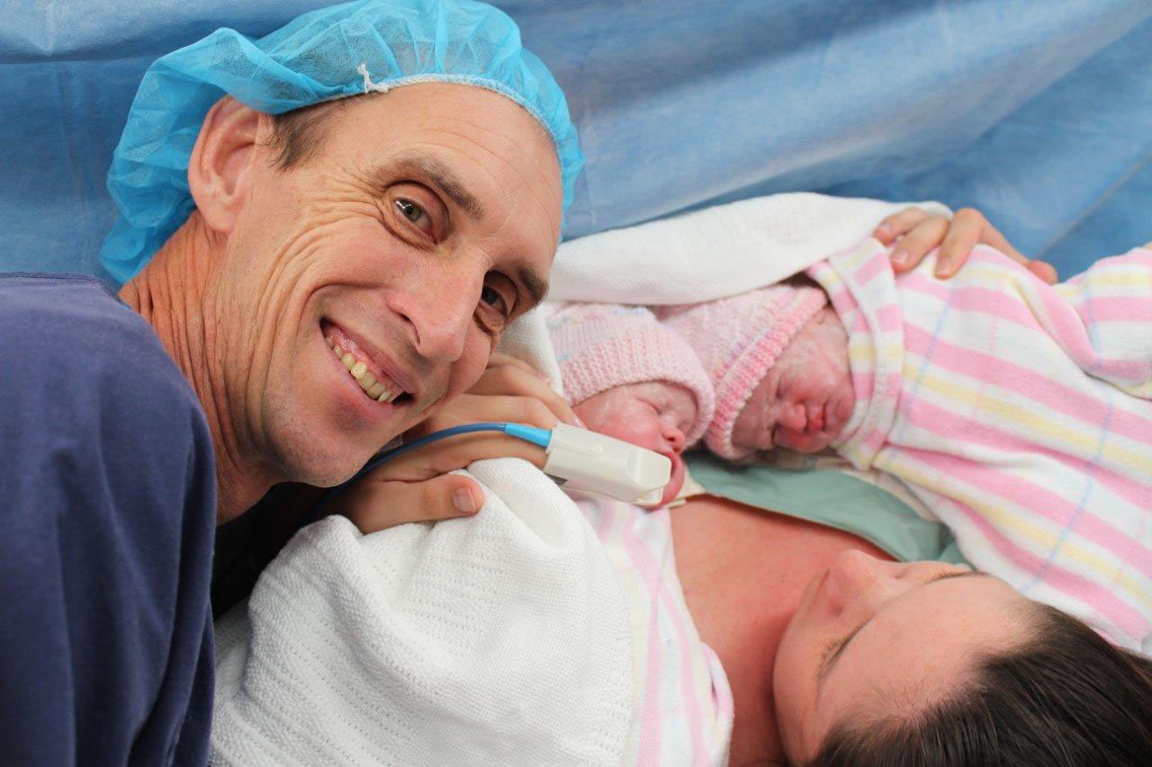 Gladstone Paramedics Brad and Janelle Norton welcomed their 'Twincesses' Mayce Meyer Rose Lawson and Rubie Mae Holly Lawson. 