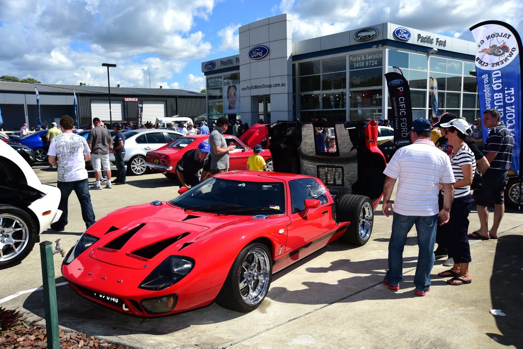 A replica GT40 at the Pacific Ford & FPV Total Performance Show, Maroochydore. Photo: Iain Curry / Sunshine Coast Daily A replica GT40 at the Pacific Ford & FPV Total Performance Show, Maroochydore. Photo: Iain Curry / Sunshine Coast Daily