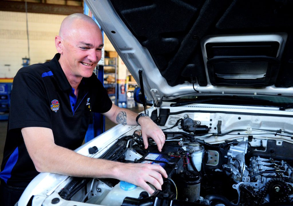 COST BUSTERS: G&T; Auto service manager Phil Bax knows many ways to save money on running a car. Photo: Ben Turnbull / NewsMail COST BUSTERS: G&T; Auto service manager Phil Bax knows many ways to save money on running a car. Photo: Ben Turnbull / NewsMail