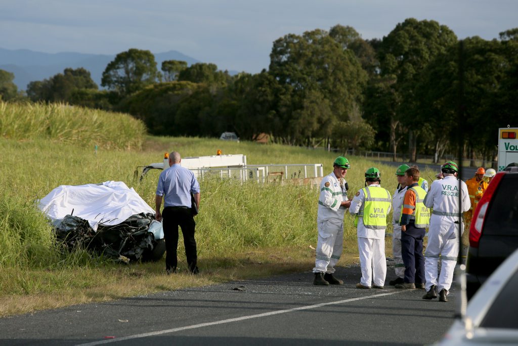 Head on Collision at Tumbulgum. Photo: Nolan Verheij-Full / Tweed Daily News Head on Collision at Tumbulgum. Photo: Nolan Verheij-Full / Tweed Daily News