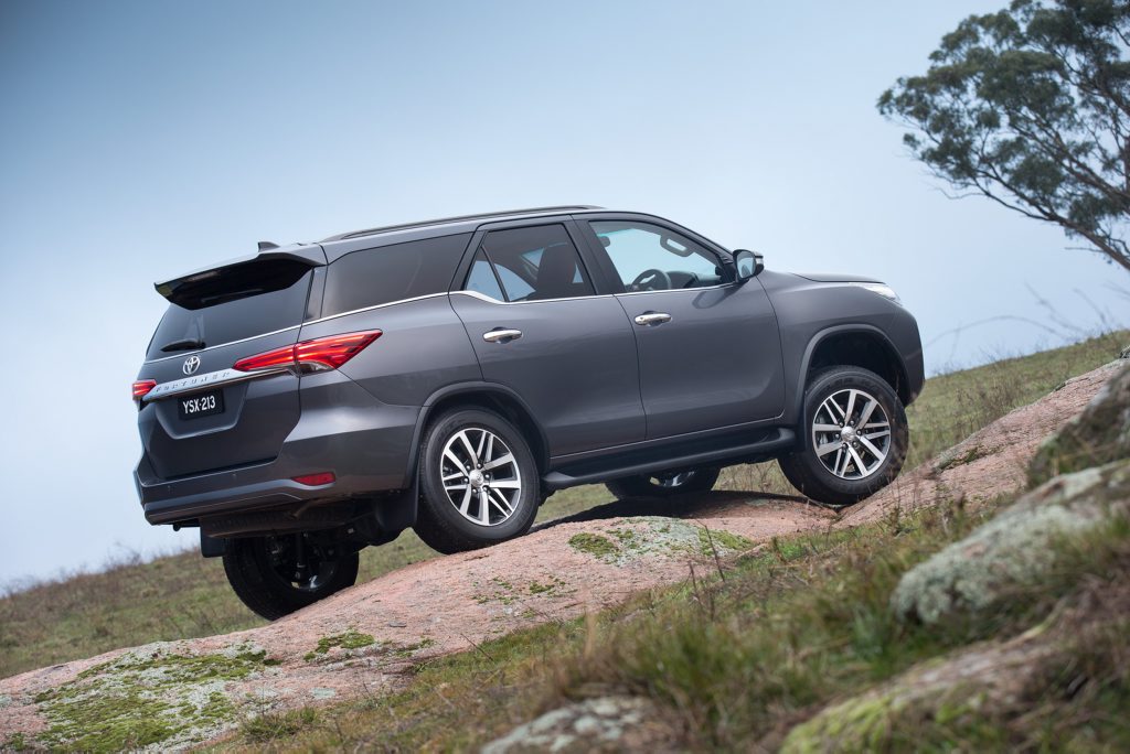 GOOD FORTUNER? Diesel-only 4x4 seven-seat SUV is based on the HiLux but features a coil-sprung rather than leaf-sprung rear end for on-road comfort. GOOD FORTUNER? Diesel-only 4x4 seven-seat SUV is based on the HiLux but features a coil-sprung rather than leaf-sprung rear end for on-road comfort.