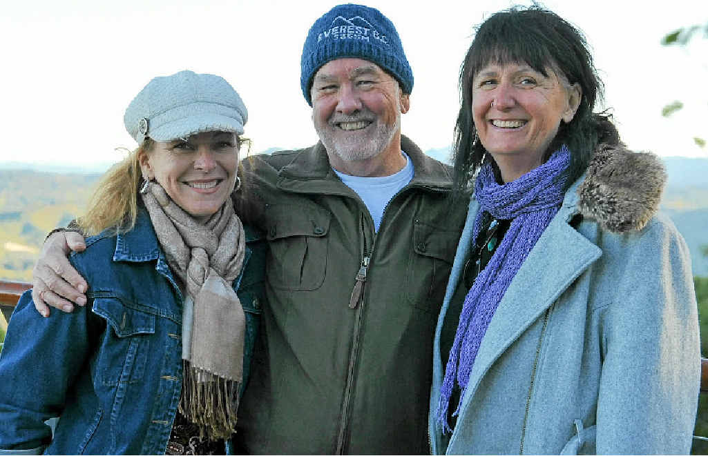 DETERMINED: Coffs Coast residents Michelle McFadyen, Peter Weyling and Lee-Ann Lloyd were hiking Mount Everest during April’s deadly earthquake in Nepal. DETERMINED: Coffs Coast residents Michelle McFadyen, Peter Weyling and Lee-Ann Lloyd were hiking Mount Everest during April’s deadly earthquake in Nepal.