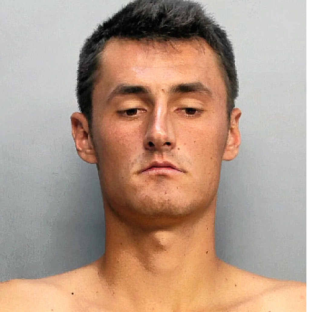 MUG SHOT: Bernard Tomic. MUG SHOT: Bernard Tomic.