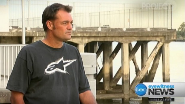 Hero tradie Lincoln Sherlock. Photo: The Project Hero tradie Lincoln Sherlock. Photo: The Project