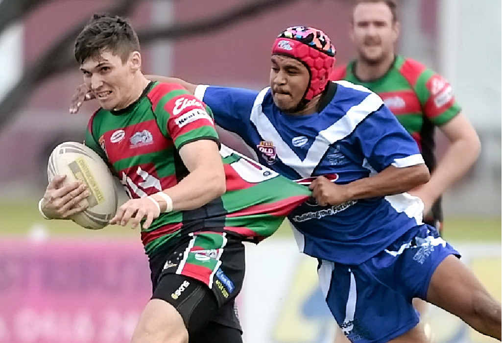 NEW LEADER: Billy Stefaniuk is now the BRL's leading try-scorer. NEW LEADER: Billy Stefaniuk is now the BRL's leading try-scorer.