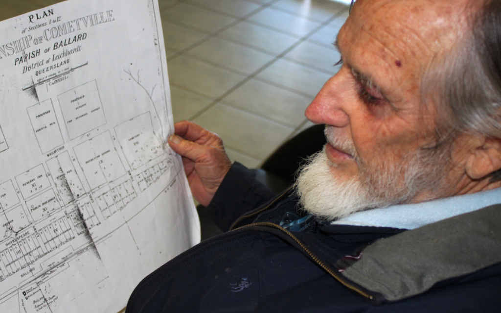 COUNTING LUCKY STARS: After a recent heart scare, Trevor Kemp wants to see the council install house numbering for Comet.