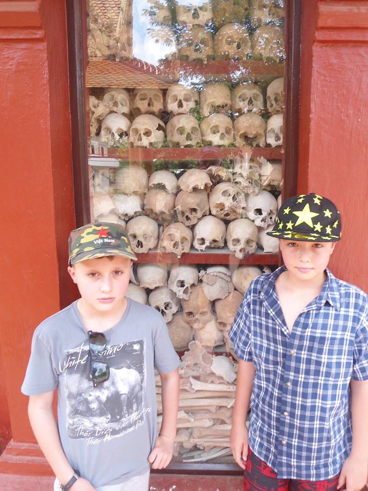 FACEBOOK FURORE: The photograph in question.