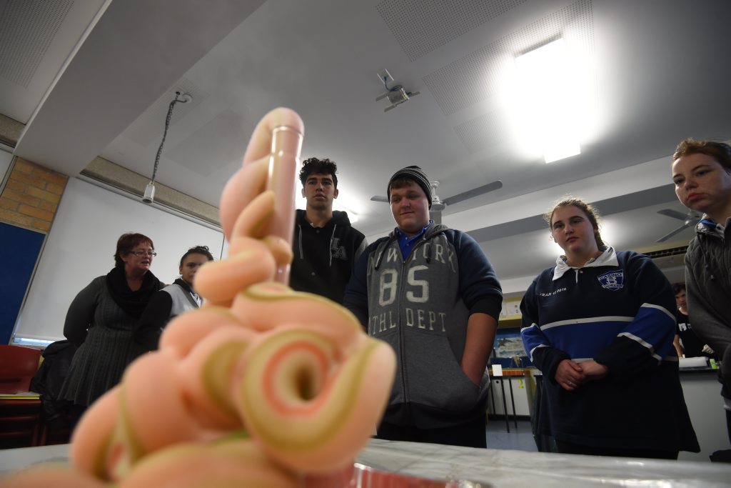 Casino High School students participate in the National Indeginous Science Education Program in partnership with Macquarie University. Photo Marc Stapelberg / The Northern Star