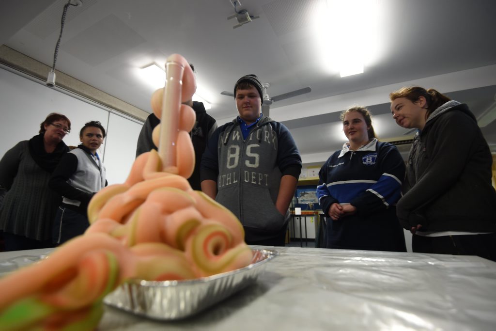 Casino High School students participate in the National Indeginous Science Education Program in partnership with Macquarie University. Photo Marc Stapelberg / The Northern Star