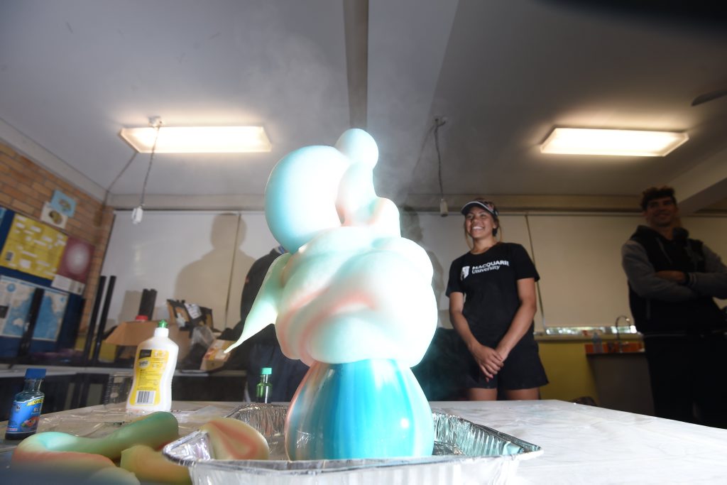 Casino High School students participate in the National Indeginous Science Education Program in partnership with Macquarie University. Photo Marc Stapelberg / The Northern Star