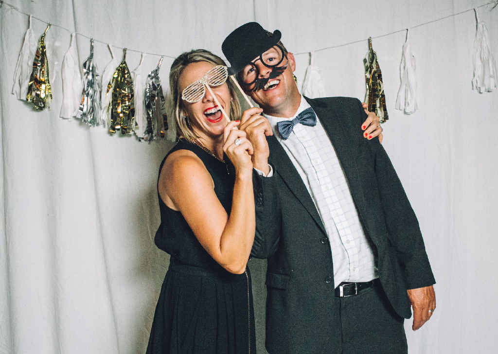 FUN NIGHT OUT: Danny and Katie Wells will dress in their finest black, white and bling for a good cause. Photo Contributed FUN NIGHT OUT: Danny and Katie Wells will dress in their finest black, white and bling for a good cause. Photo Contributed