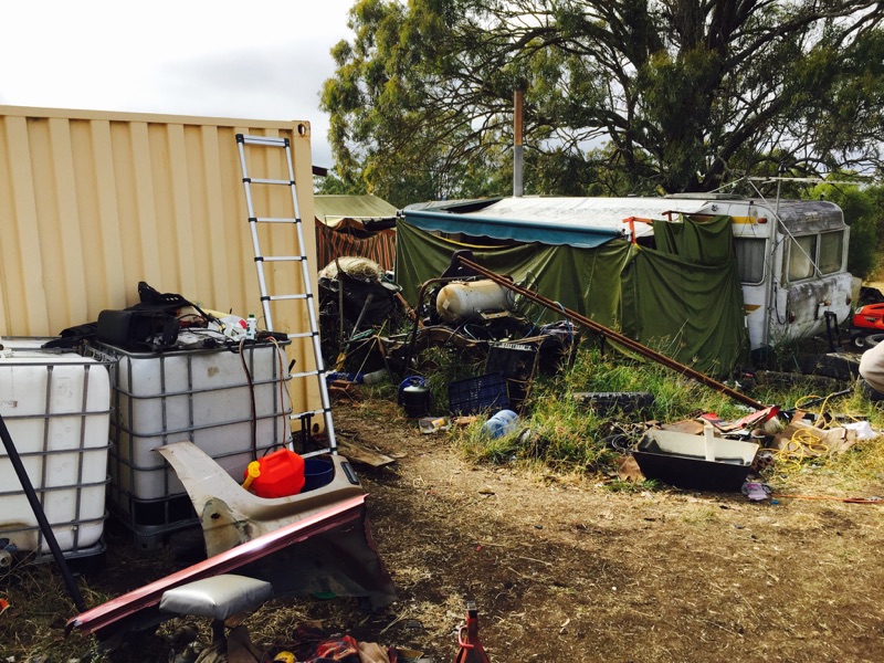 One of two properties that were raided in Kingaroy on Wednesday in relation to a string of break and enter offences in rural town. One of two properties that were raided in Kingaroy on Wednesday in relation to a string of break and enter offences in rural town.