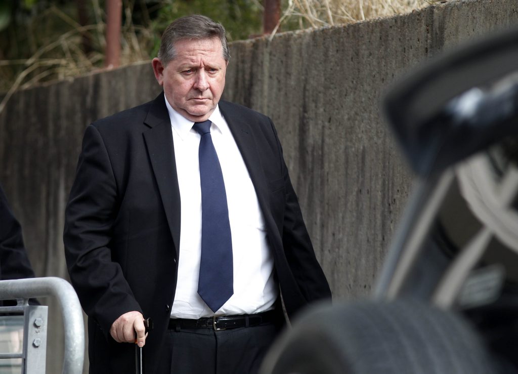 Peter Pemble outside the Supreme Court at Newcastle, July 23, 2015. Peter Pemble outside the Supreme Court at Newcastle, July 23, 2015.