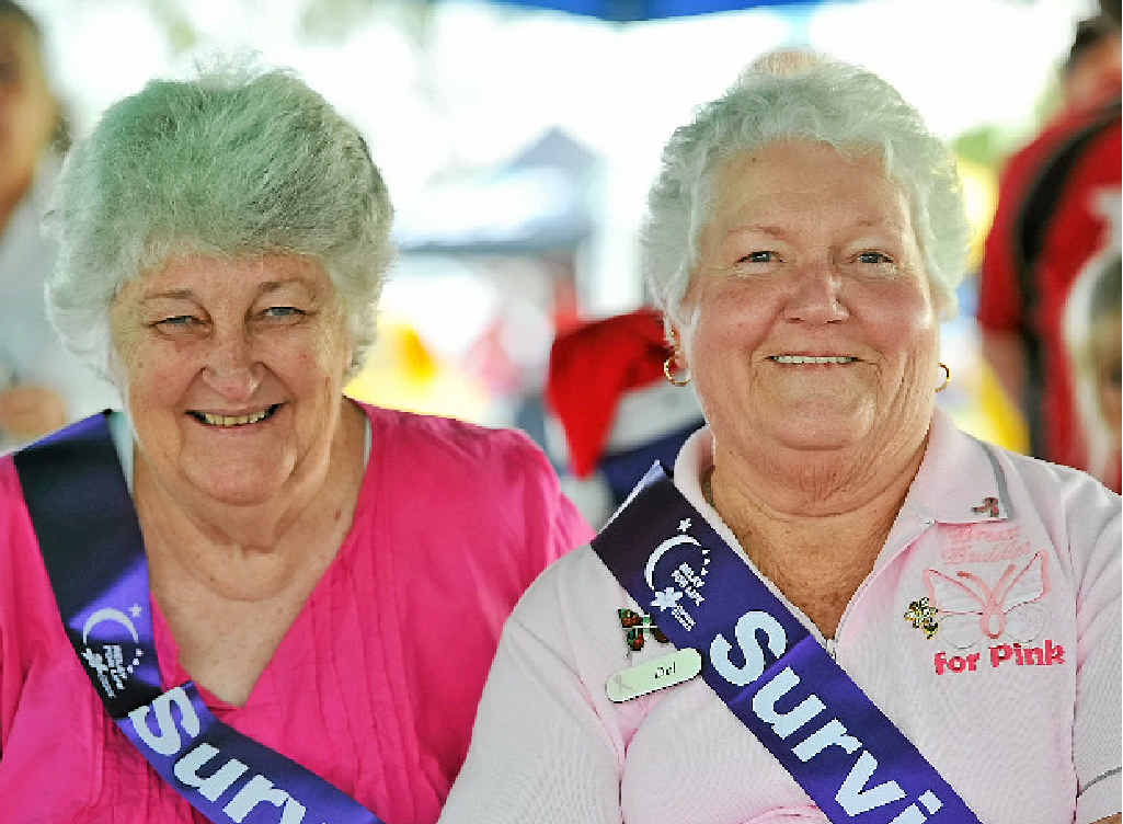 Del Watkins and friend Lynda Pearce Del Watkins and friend Lynda Pearce