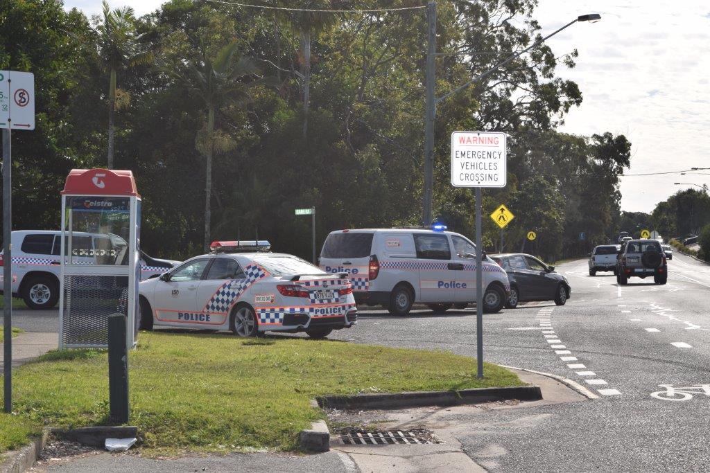 Police are investigating an alleged drive-by shooting at Noosaville. Police are investigating an alleged drive-by shooting at Noosaville.