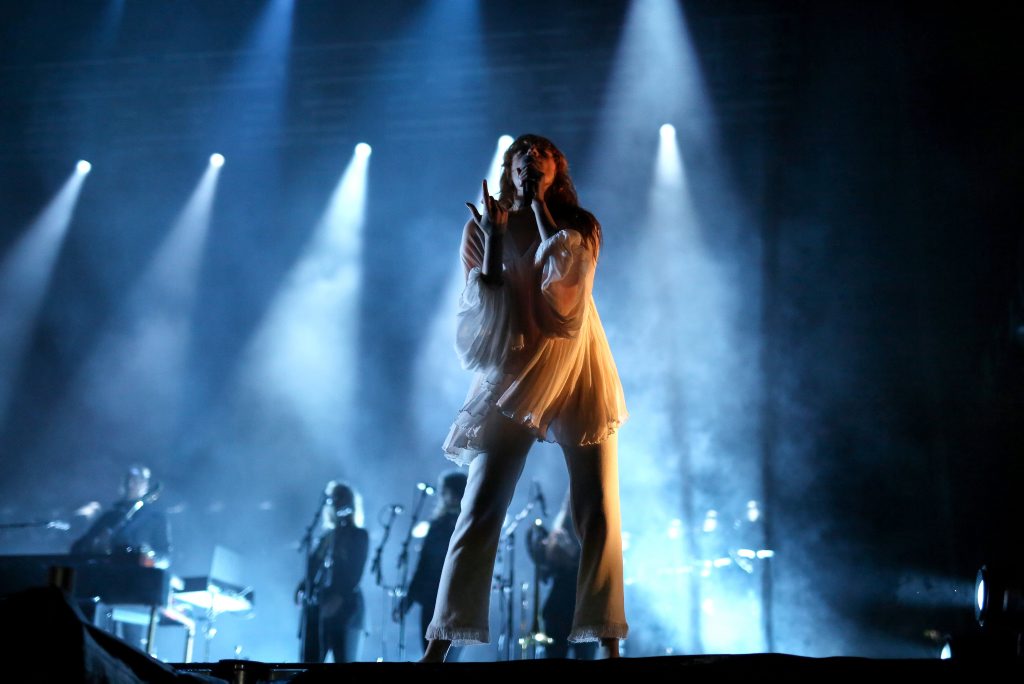 Florence Welch of Florence and the Machine, Splendour in the Grass 2015. Photo: Nolan Verheij-Full / Northern Star Florence Welch of Florence and the Machine, Splendour in the Grass 2015. Photo: Nolan Verheij-Full / Northern Star