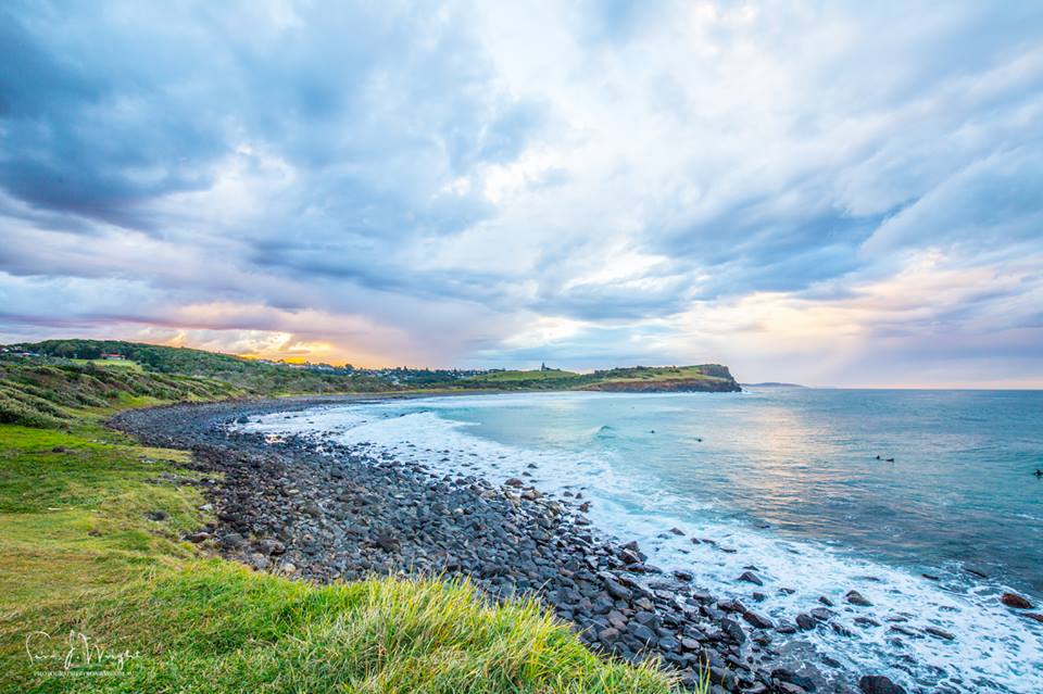 Sunset at Boulders Beach, Lennox Head.