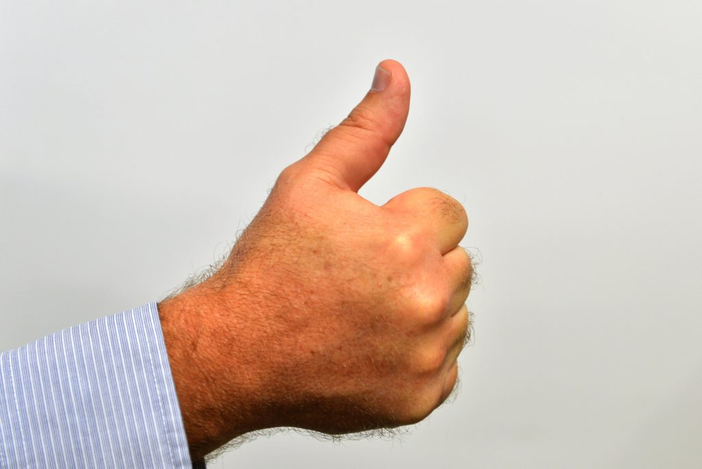 Thumbs Up! Photo Greg Miller / Gympie Times Thumbs Up! Photo Greg Miller / Gympie Times