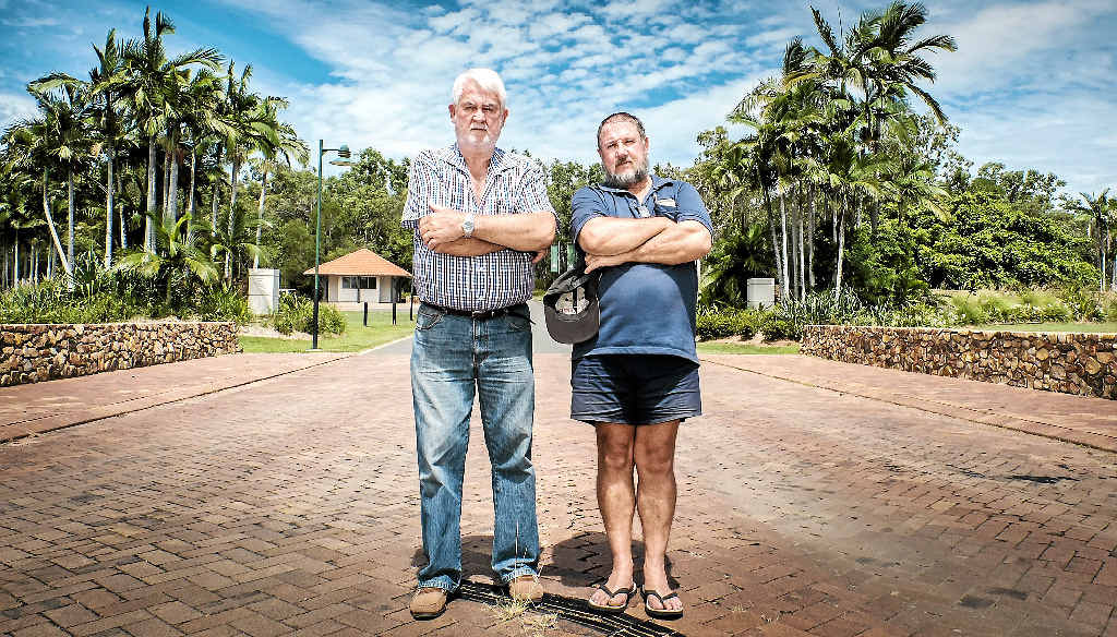 RIPPED OFF: Ken Webster and Geoff Ward are among a number of former Laguna Whitsundays employees still owed a combined $900,000 in superannuation entitlements. RIPPED OFF: Ken Webster and Geoff Ward are among a number of former Laguna Whitsundays employees still owed a combined $900,000 in superannuation entitlements.