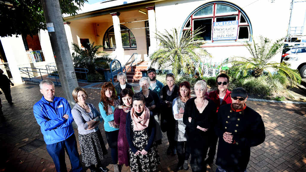 BURY IT: Shop owners in Magellan Street are concerned over proposals to put a funeral home in the CBD. BURY IT: Shop owners in Magellan Street are concerned over proposals to put a funeral home in the CBD.