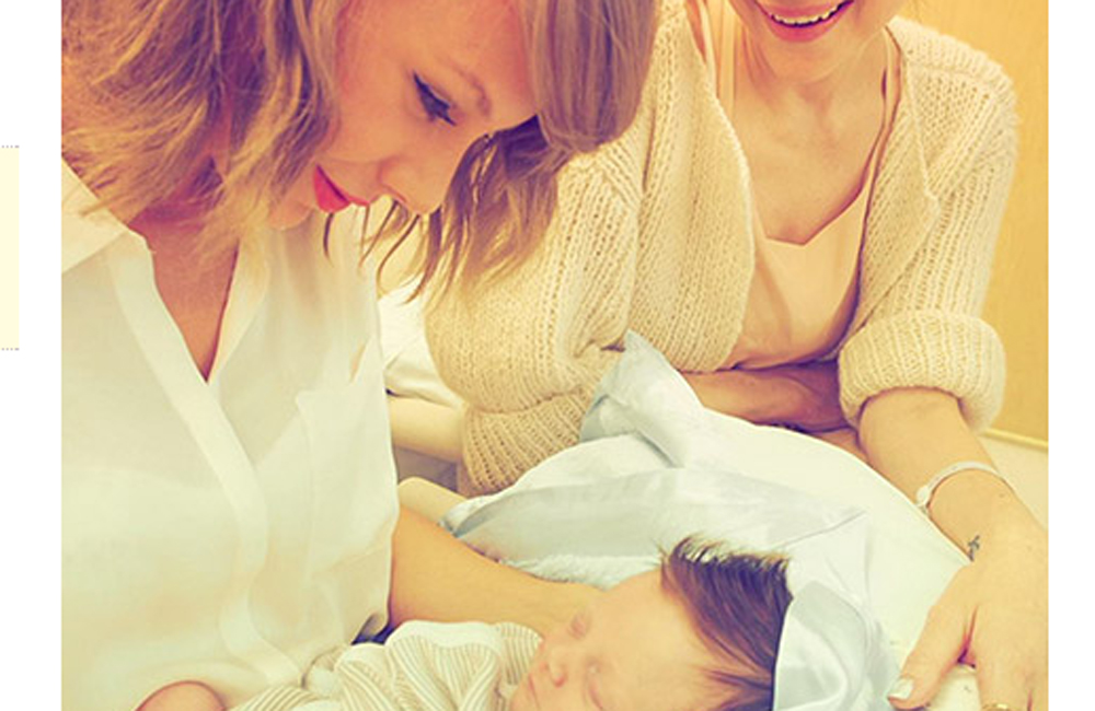 Taylor Swift with godson Leo Taylor Swift with godson Leo