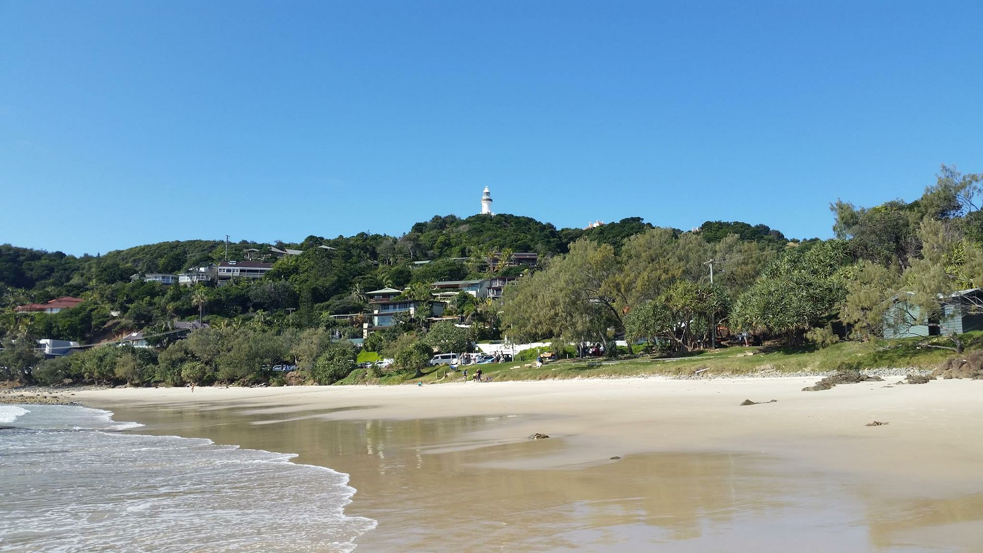 MAN INJURED: Wategos Beach was the scene of a rescue by Brunswick Valley Volunteer Rescue Association. MAN INJURED: Wategos Beach was the scene of a rescue by Brunswick Valley Volunteer Rescue Association.