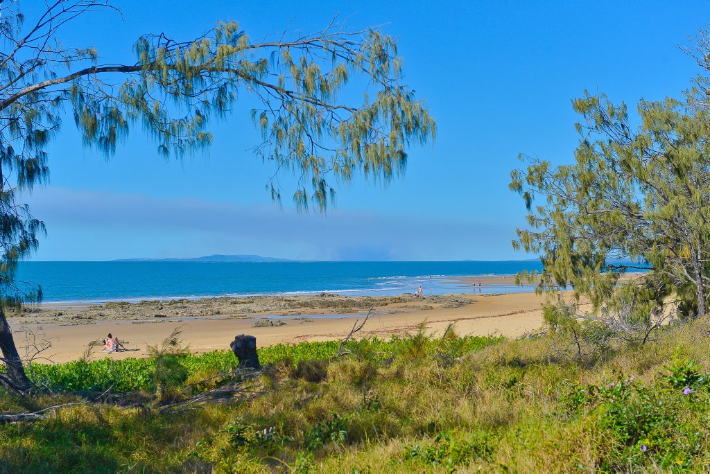 This block of land at Tannum Sands just sold for over a million dollars. It is beach front and has beautiful views. Photo Mike Richards / The Observer This block of land at Tannum Sands just sold for over a million dollars. It is beach front and has beautiful views. Photo Mike Richards / The Observer