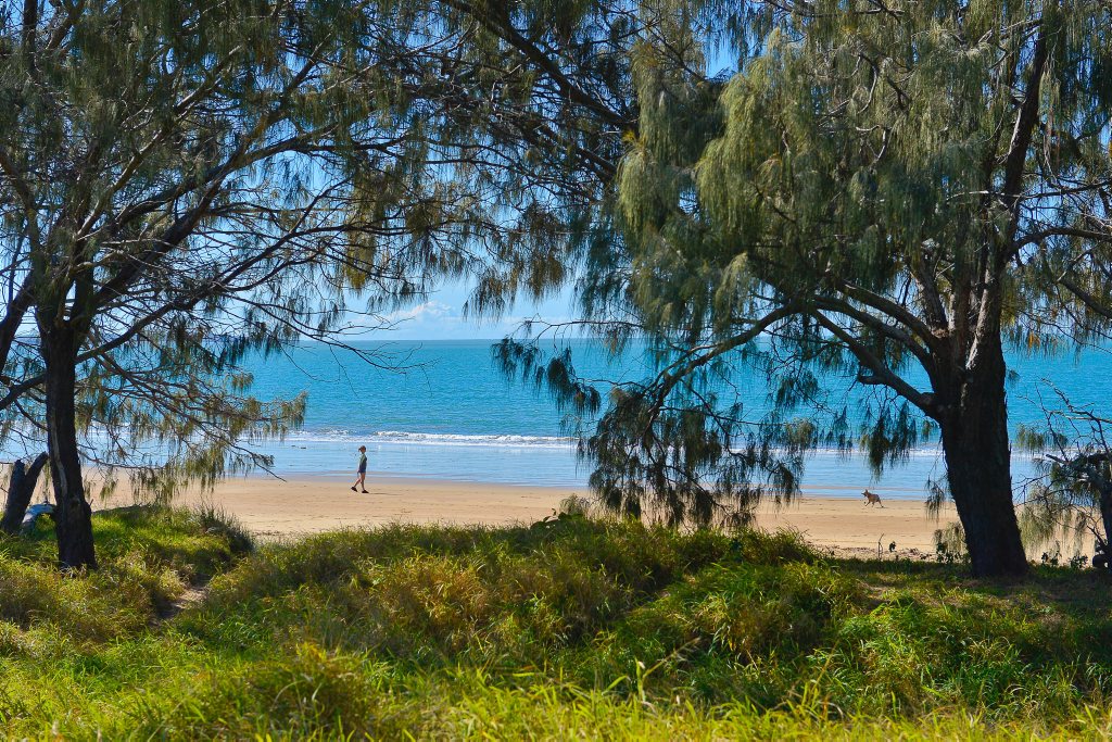 This block of land at Tannum Sands just sold for over a million dollars. It is beach front and has beautiful views. Photo Mike Richards / The Observer This block of land at Tannum Sands just sold for over a million dollars. It is beach front and has beautiful views. Photo Mike Richards / The Observer