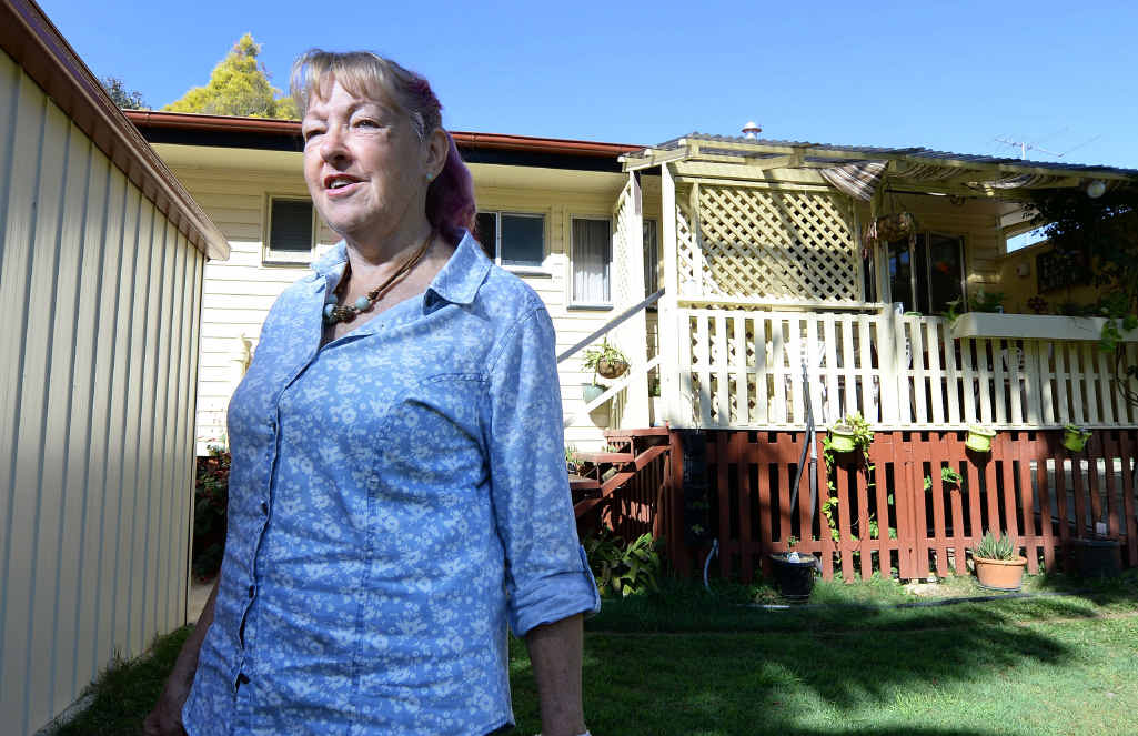 WHAT CAN I DO?: Tivoli resident Pamela Lee is trying to sell her house that was inundated in 2011 but has had no interest from buyers. WHAT CAN I DO?: Tivoli resident Pamela Lee is trying to sell her house that was inundated in 2011 but has had no interest from buyers.