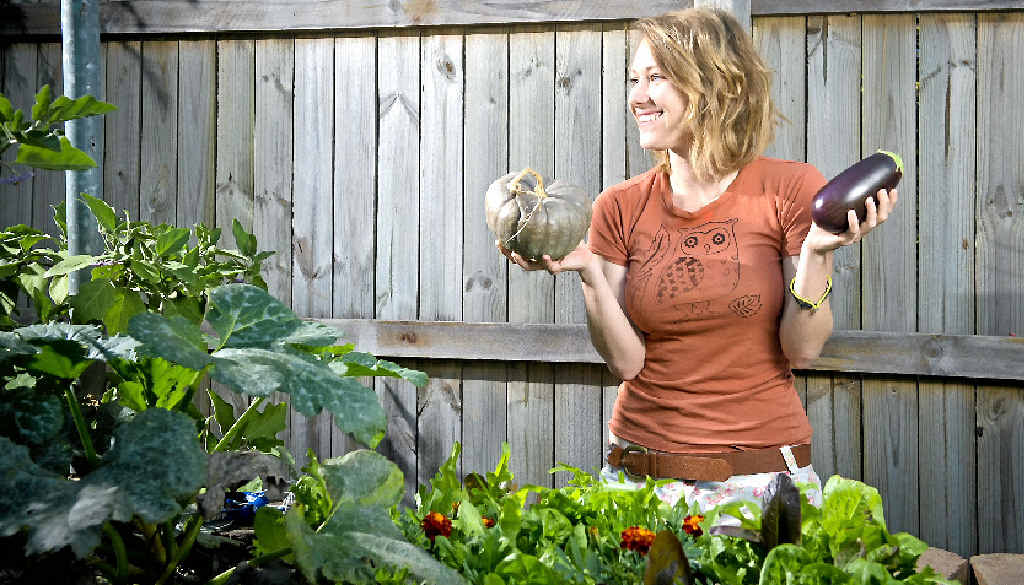 Gladstone Observer editor Rowan Hunnam loves being in the garden when she can find time. Gladstone Observer editor Rowan Hunnam loves being in the garden when she can find time.