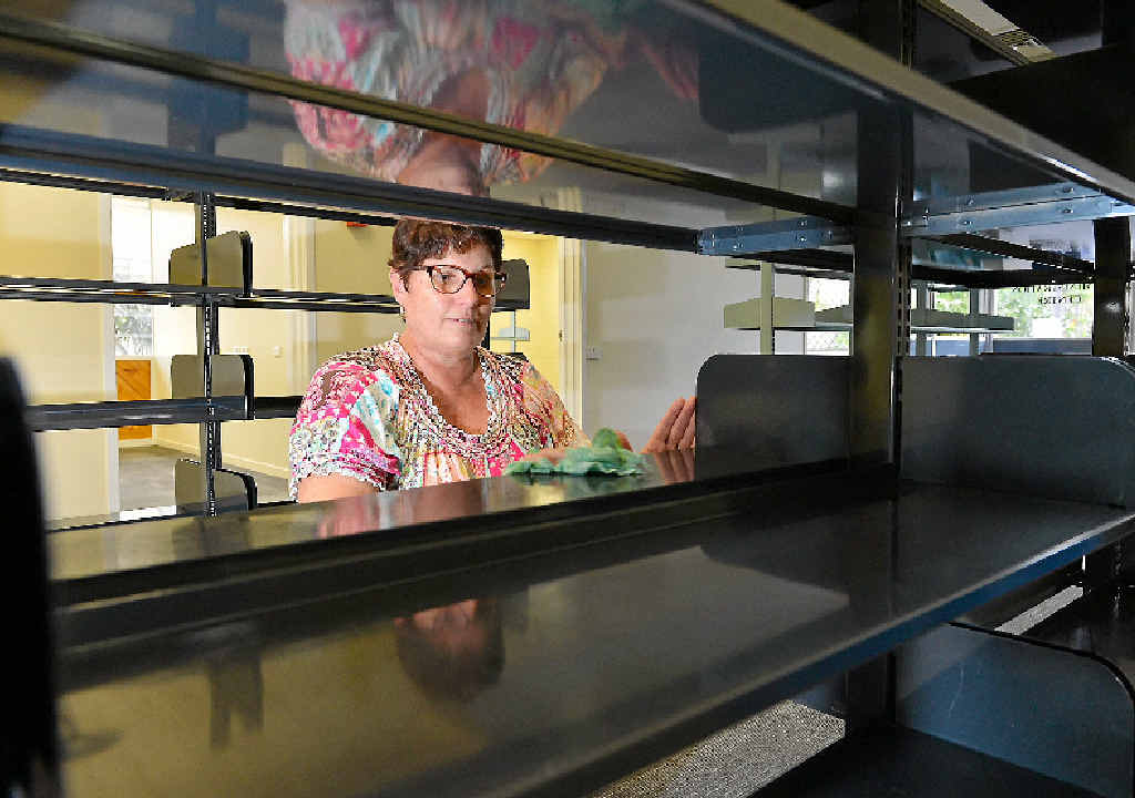 Library manager Sandra Crawford is getting ready for the opening of the refurbished Miriam Vale Library. Library manager Sandra Crawford is getting ready for the opening of the refurbished Miriam Vale Library.