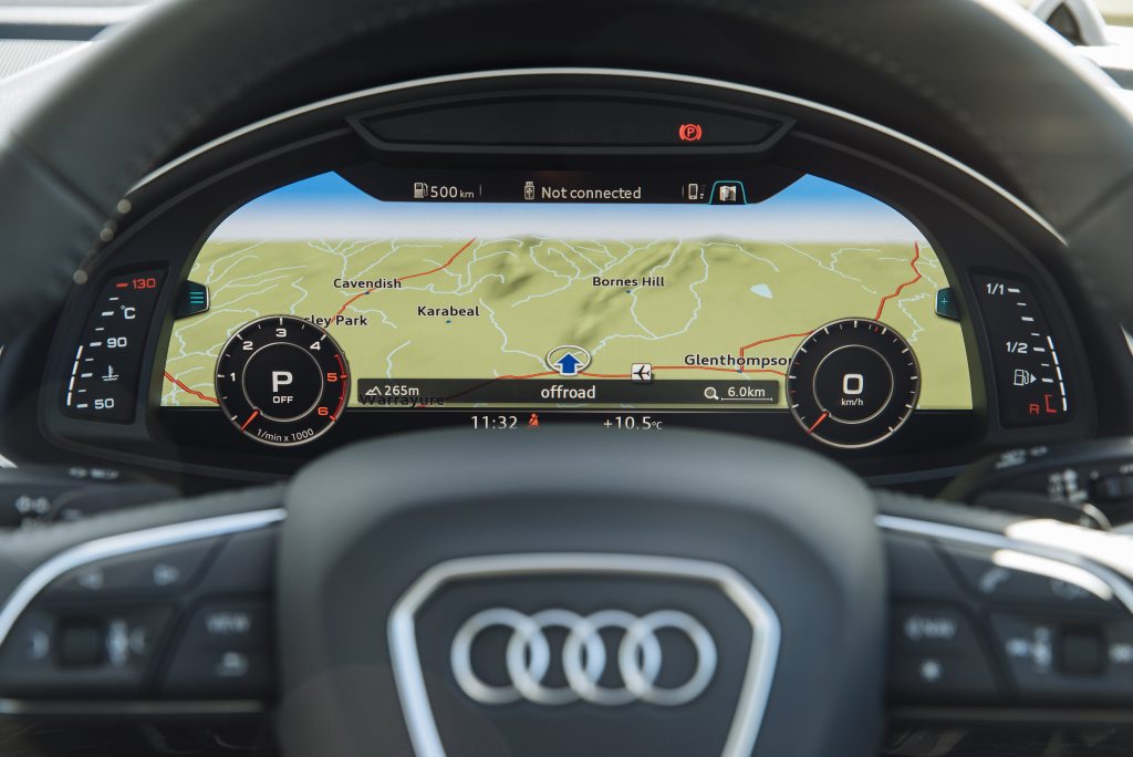 CAPTAIN'S VIEW: 12.3-inch virtual cockpit is standard - and brilliant - but many of the new intelligent safety systems are optional extras, while a $14,850 B&O 3D sound system takes expensive options to new heights. CAPTAIN'S VIEW: 12.3-inch virtual cockpit is standard - and brilliant - but many of the new intelligent safety systems are optional extras, while a $14,850 B&O 3D sound system takes expensive options to new heights.