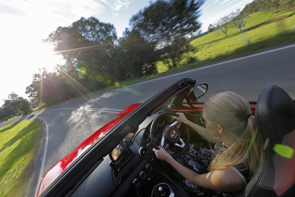 GET OUT THERE: MX-5 is all about the thrill of the drive, and it delivers superbly GET OUT THERE: MX-5 is all about the thrill of the drive, and it delivers superbly