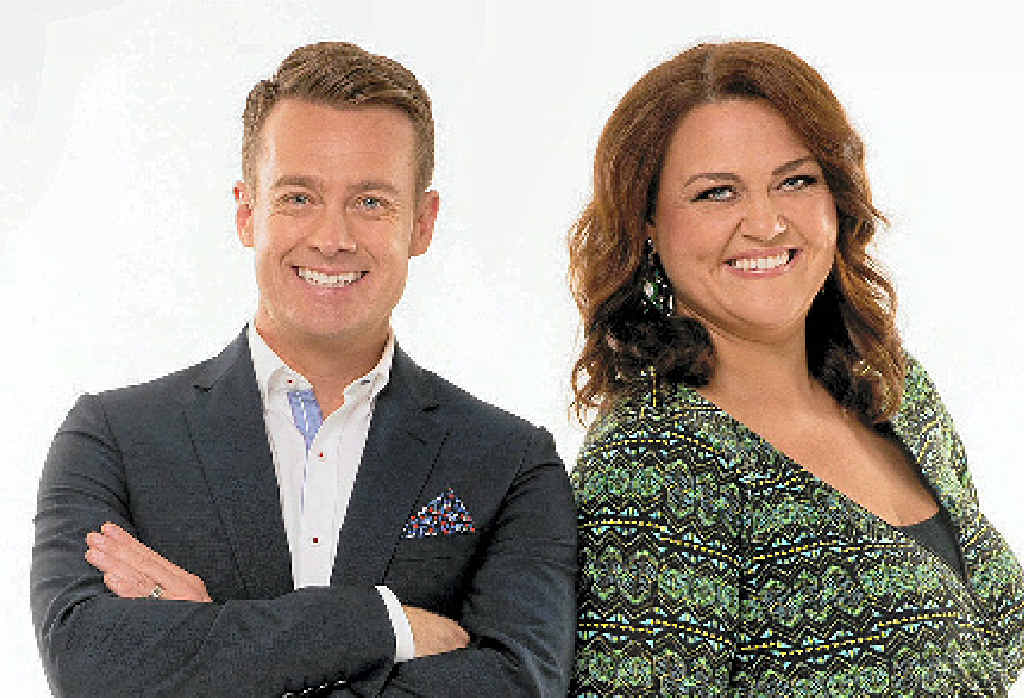 Grant Denyer and Chrissie Swan host The Great Australian Spelling Bee. Grant Denyer and Chrissie Swan host The Great Australian Spelling Bee.