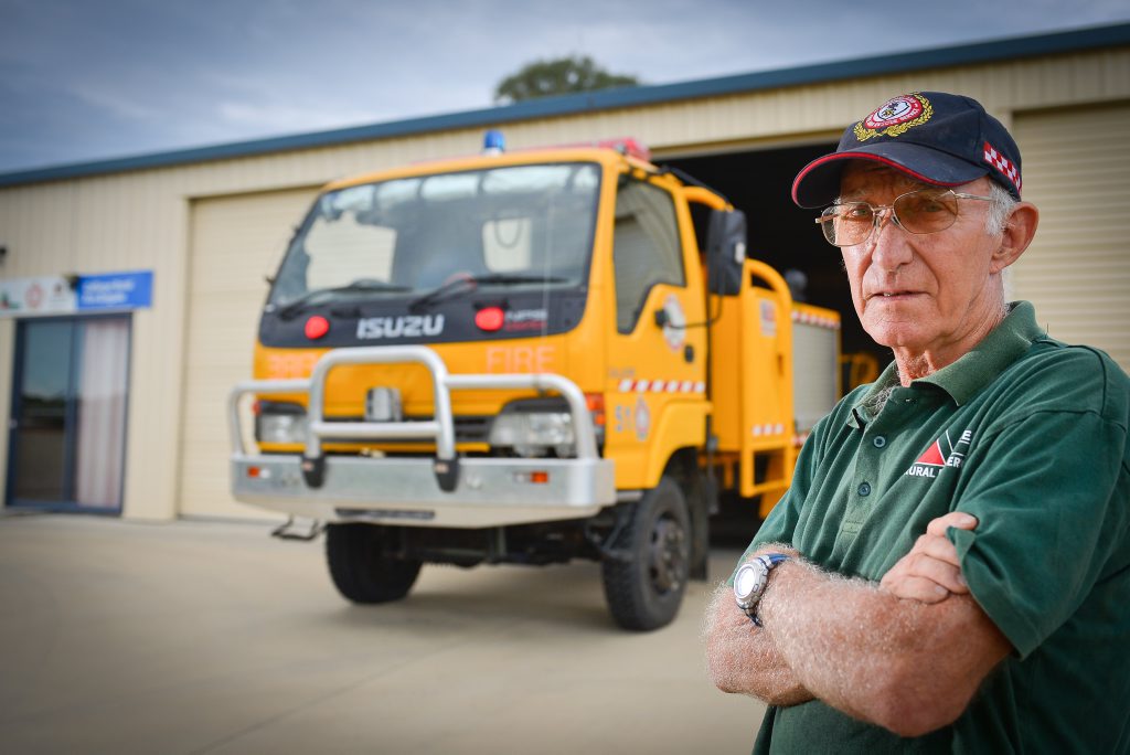 Calliope Rural Fire Service first officer Keith Hill. Calliope Rural Fire Service first officer Keith Hill.