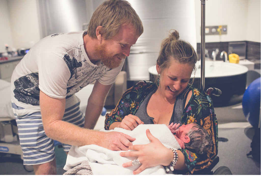 EMOTIONAL JOURNEY: Adam Shirvington and Brenna Craven dote on their rainbow baby, Onyx, after her birth in May. EMOTIONAL JOURNEY: Adam Shirvington and Brenna Craven dote on their rainbow baby, Onyx, after her birth in May.
