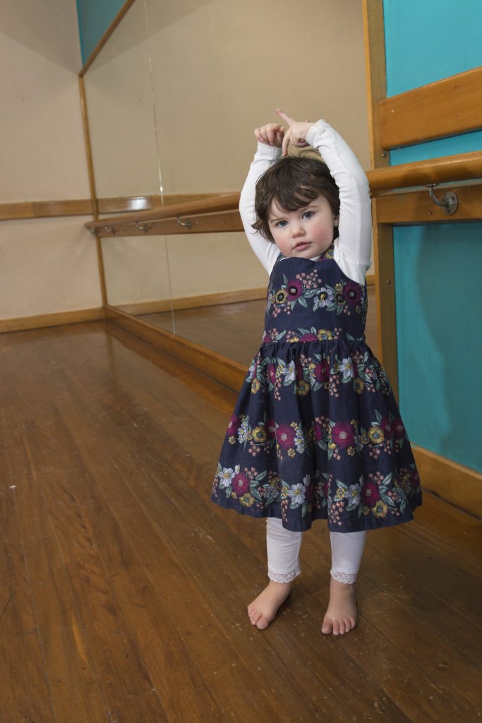 Sophia Fox during baby ballet classes Sophia Fox during baby ballet classes