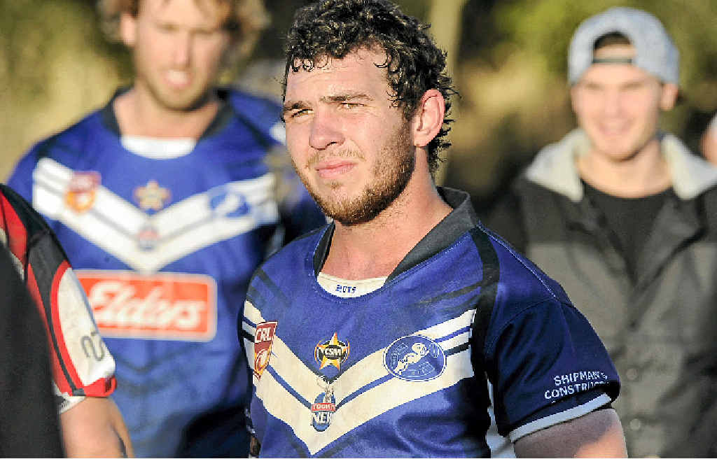 Ghosts’ dummy-half Todd Cameron looks on in anguish after his side lost the Group 2 first grade Minor Semi Final against the Nambucca Heads Roosters at Frank McGuren Field. Photo Debrah Novak Ghosts’ dummy-half Todd Cameron looks on in anguish after his side lost the Group 2 first grade Minor Semi Final against the Nambucca Heads Roosters at Frank McGuren Field. Photo Debrah Novak