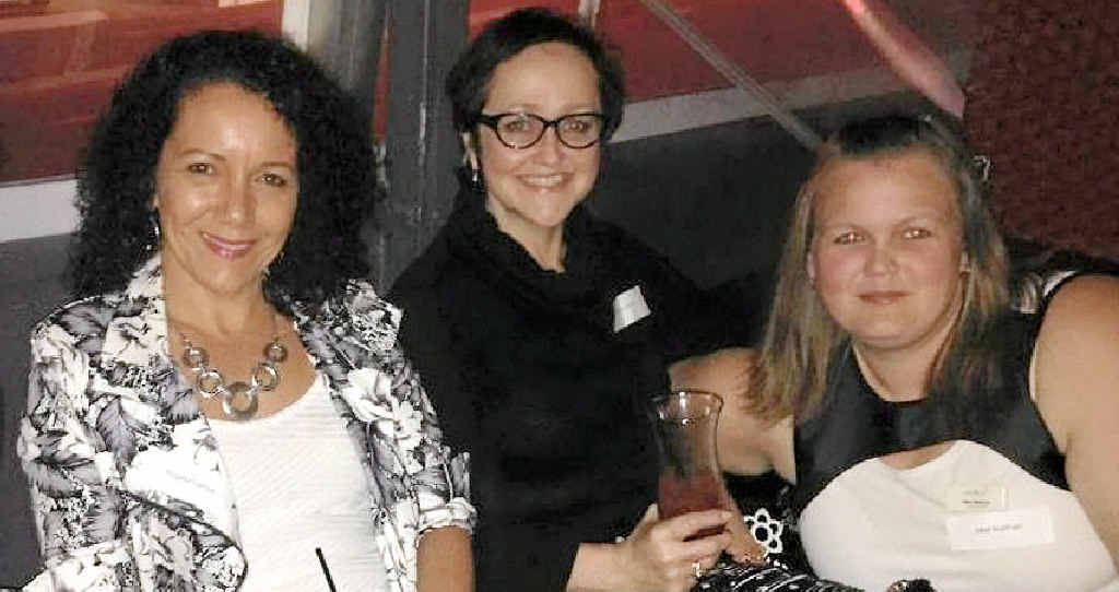 INSPIRATION: Enjoying the first Gladstone Women’s Club networking event at Rocksalt are (from left) Angela Lorose, Julianne Silver and Mel Nathan. INSPIRATION: Enjoying the first Gladstone Women’s Club networking event at Rocksalt are (from left) Angela Lorose, Julianne Silver and Mel Nathan.