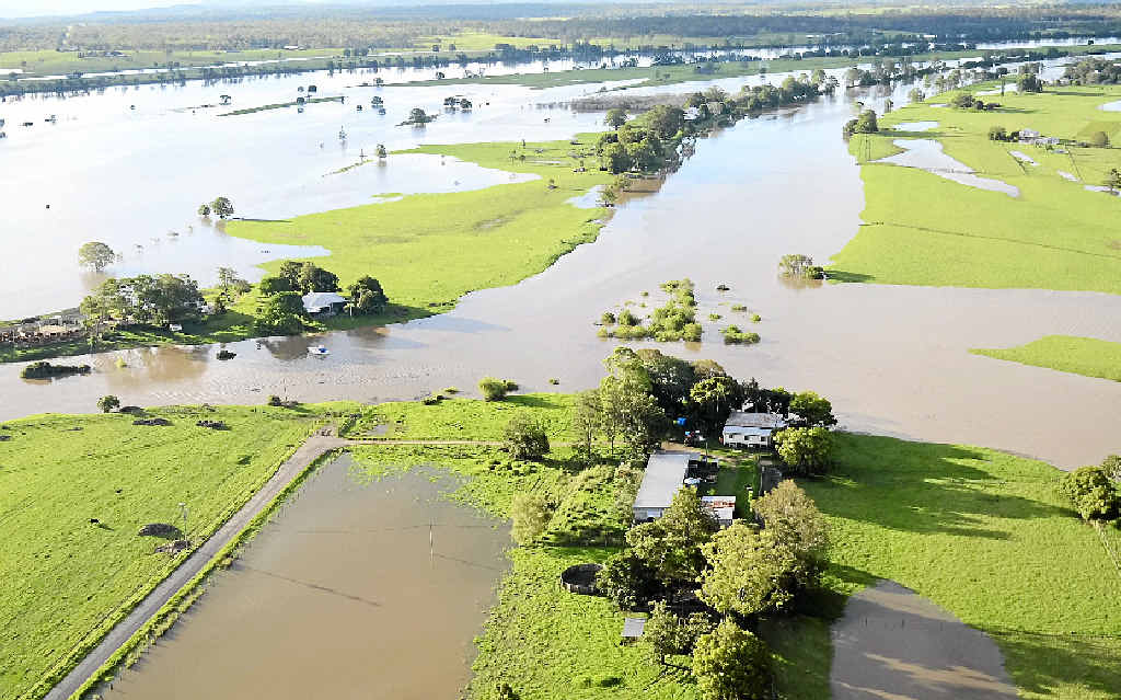 FLOODING: The Clarence Valley is no stranger to floods. This aerial shot from 2013. Photo: Debrah Novak FLOODING: The Clarence Valley is no stranger to floods. This aerial shot from 2013. Photo: Debrah Novak
