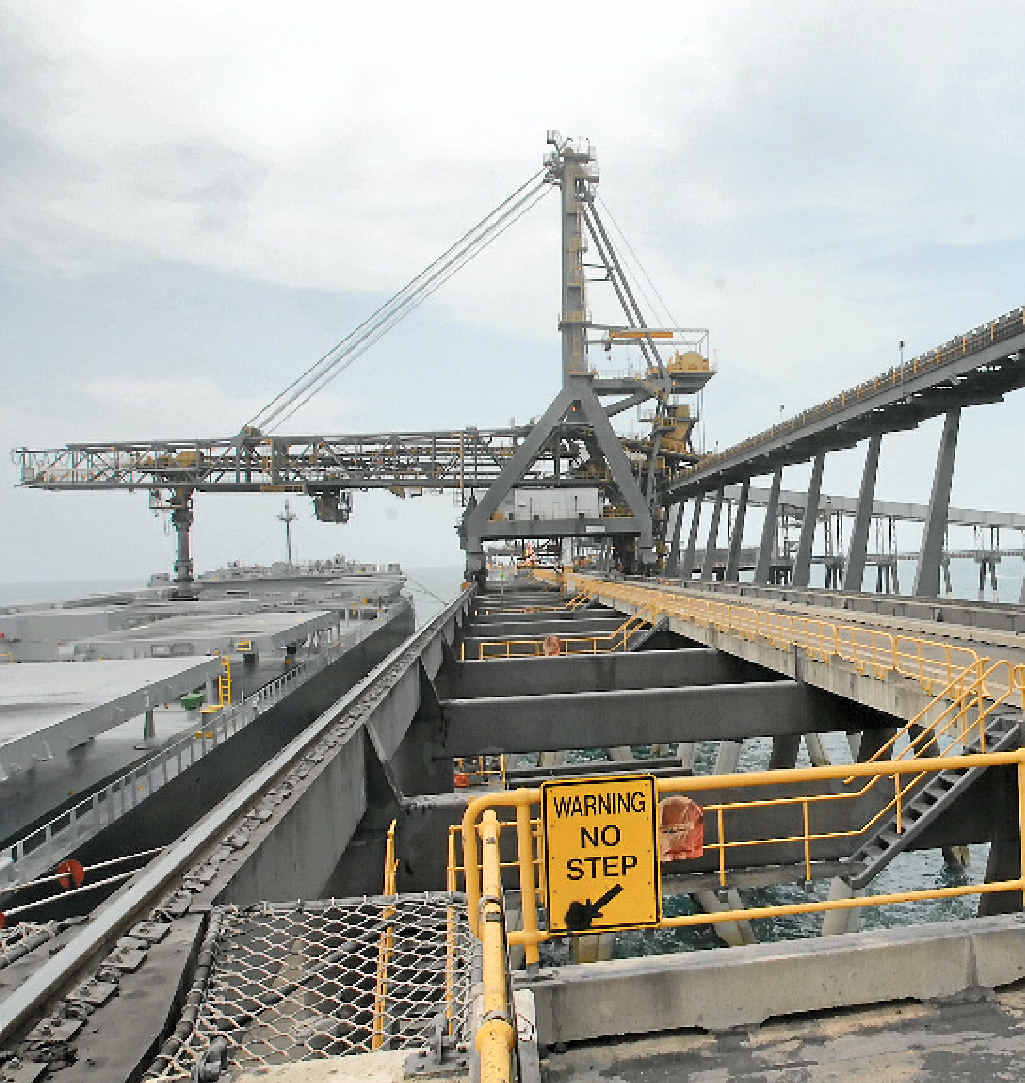 Port of Abbott Point, where Adani will export coal from its Carmichael Mine. Port of Abbott Point, where Adani will export coal from its Carmichael Mine.